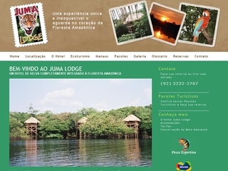 Thumbnail do site Juma Lodge - Hotel de Selva