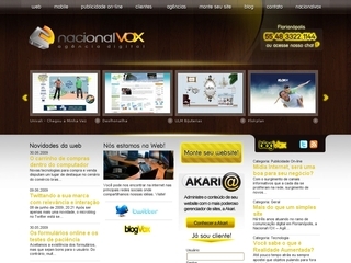 Thumbnail do site Nacionalvox - Agncia Digital