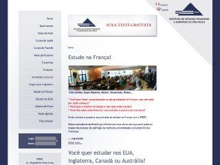 Thumbnail do site IFESP - Instituto de Estudos Franceses e Europeus de So Paulo