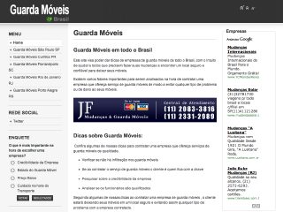 Thumbnail do site Guarda Mveis Brasil