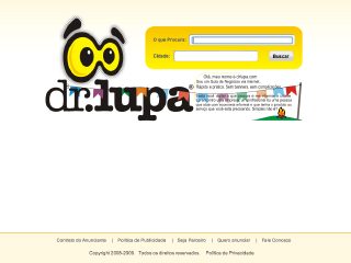 Thumbnail do site Dr.Lupa - Guia de empresas online