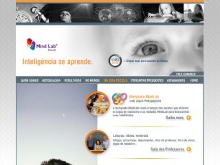Thumbnail do site Mind Lab Brasil