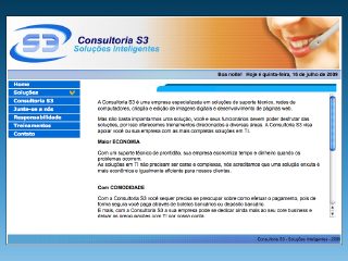 Thumbnail do site Consultoria S3 - Solues Inteligentes
