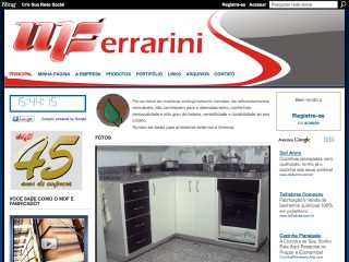 Thumbnail do site Mveis Ferrarini