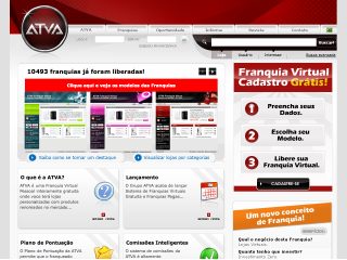 Thumbnail do site ATVA - Sua Franquia Virtual